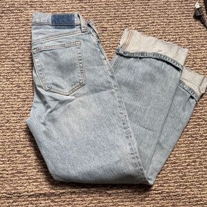 Abercrombie & Fitch Light Blue Boyfriend Jeans